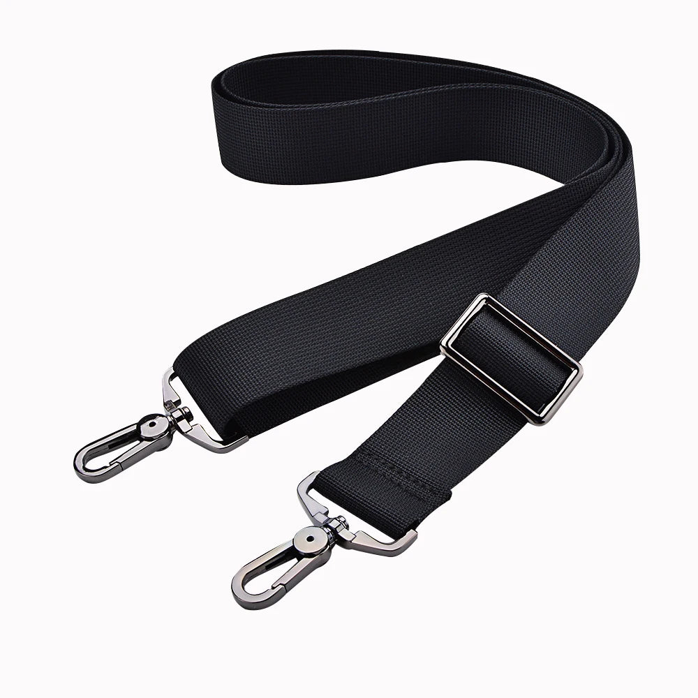 3.8cm Wide Computer Bag Strap Nylon for Men's Handbag Briefcase Crossbody Bag Shoulder Belts Adjustable Long Bands Backpack