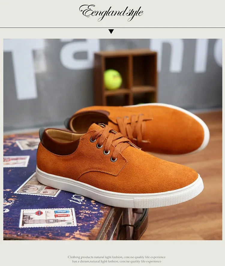 MIXIDELAI New Men Shoes Genuine Leather Big Size High Quality Fashion Men's Casual Shoes European Style Mens Shoes Flats Oxfords