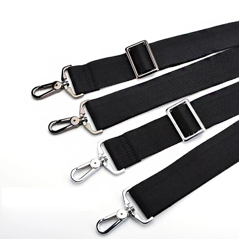 3.8cm Wide Computer Bag Strap Nylon for Men's Handbag Briefcase Crossbody Bag Shoulder Belts Adjustable Long Bands Backpack