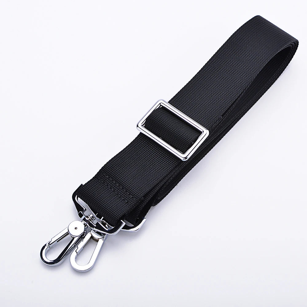 3.8cm Wide Computer Bag Strap Nylon for Men's Handbag Briefcase Crossbody Bag Shoulder Belts Adjustable Long Bands Backpack