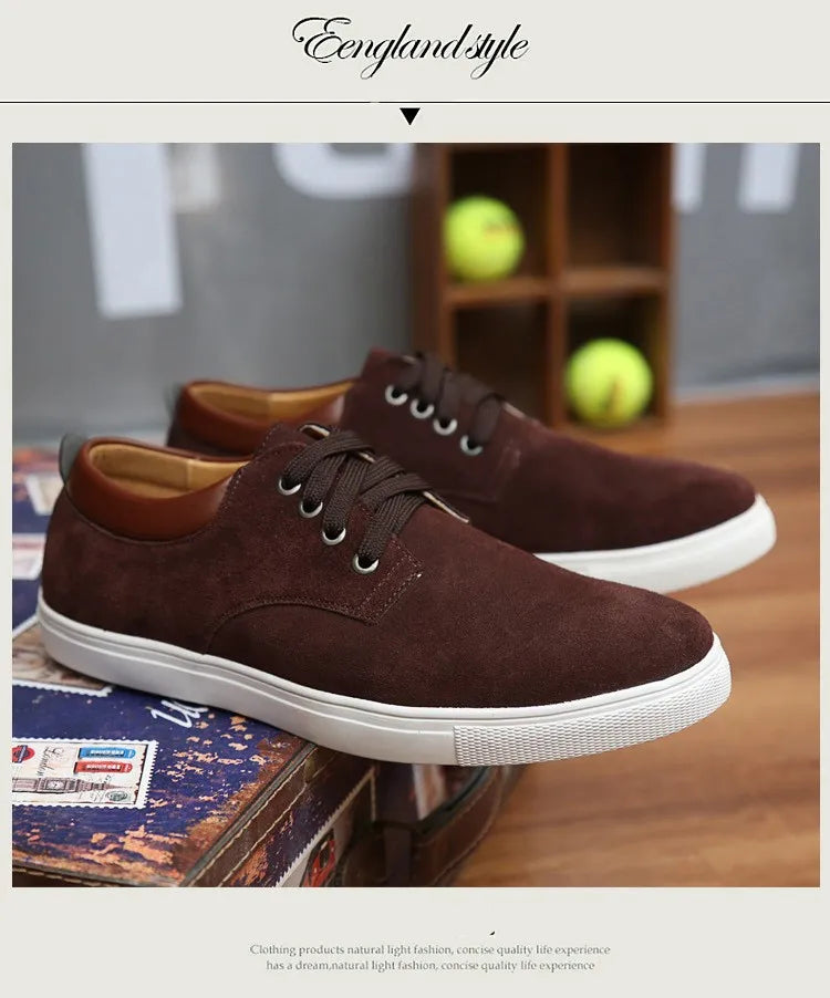 MIXIDELAI New Men Shoes Genuine Leather Big Size High Quality Fashion Men's Casual Shoes European Style Mens Shoes Flats Oxfords